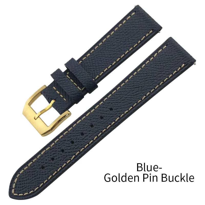 Bracelet de montre en cuir de vache véritable à dégagement rapide, 20mm 21mm 22mm, pour IWC Pilot Oris Hamilton MIDO SEIKO SKX 5 Rolex