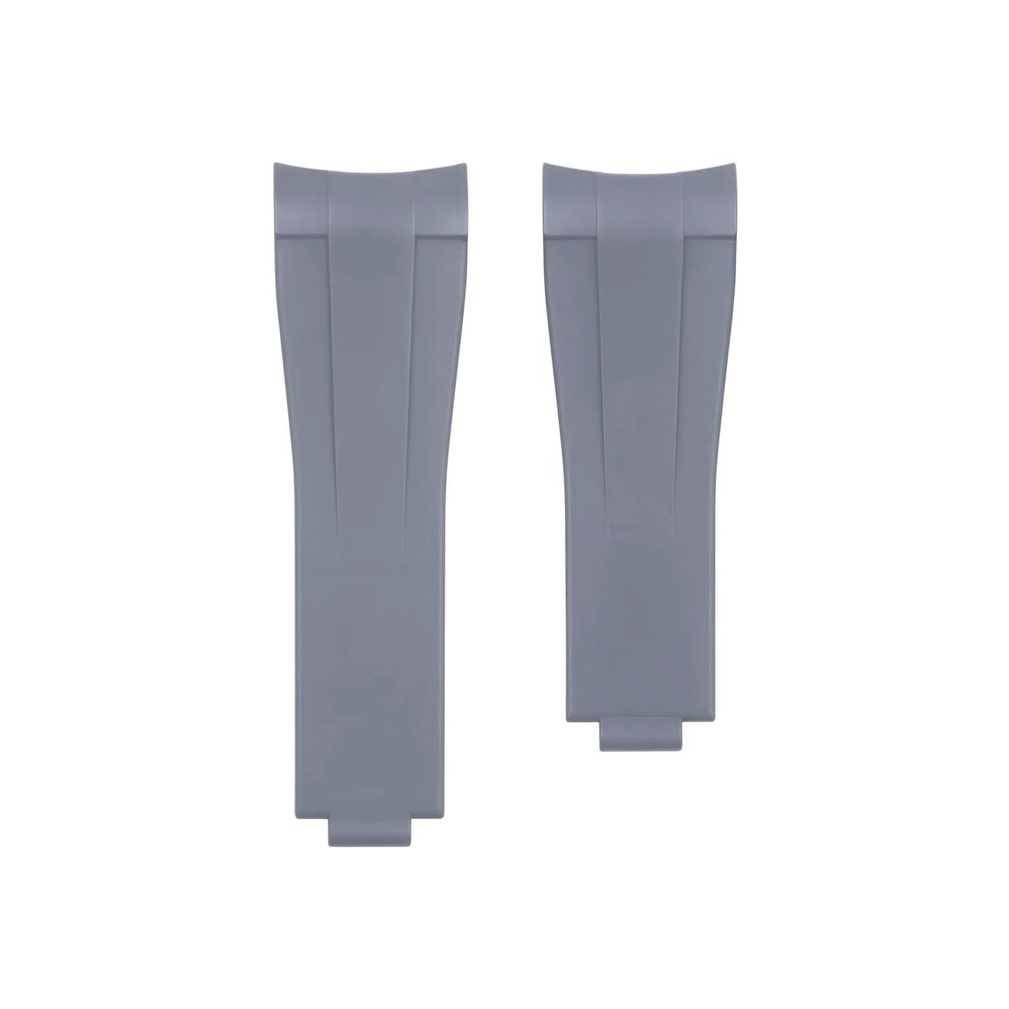 FKM Fluororubber Watch Strap, Natural Rubber, 21mm, Accessories for Rolex 41mm Submariner Explorer 216570, Deployant Buckle.