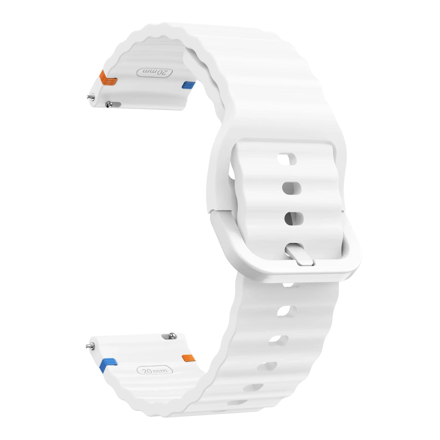 20/22mm Music Watchband for Garmin Forerunner 265 165 245 255 645, for Garmin Vivoactive 3 4 5/Venu 3 sq 2 Plus/Approach S12
