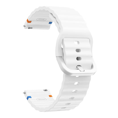 20/22mm Music Watchband for Garmin Forerunner 265 165 245 255 645, for Garmin Vivoactive 3 4 5/Venu 3 sq 2 Plus/Approach S12