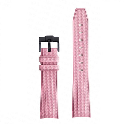 Bracelet de montre en caoutchouc et Silicone, 20mm, pour Omega X Swatch Joint MoonSwatch, pour Seamaster 300, pour hommes et femmes, extrémité incurvée