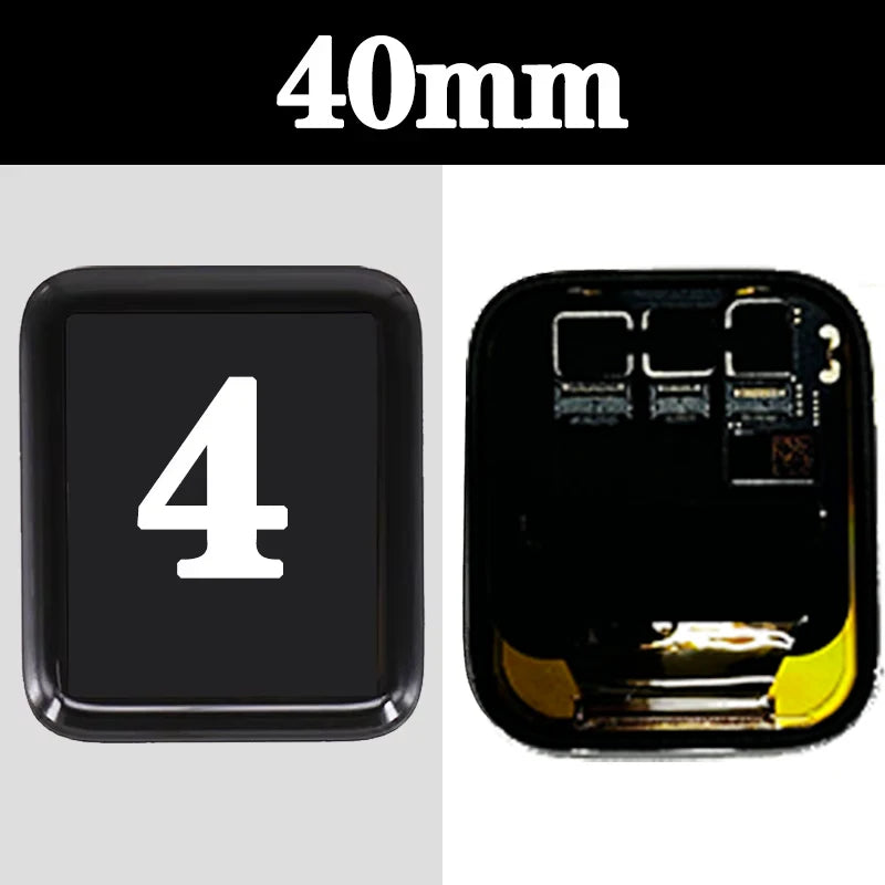 OLED pour apple watch série 1 2 3 4 5 6 SE 7 lcd écran tactile numériseur assemblée iWatch Substitution 38/42/40/44/41/45mm