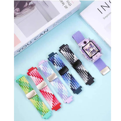 Bracciali intrecciati per bambini, bracciale elastico magnetico per smartwatch Imoo Xiaotiancai, telefono D2 Z11 Z10 Z6 Z7 Z1