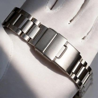 Cinturino per orologio in acciaio inossidabile per Longines HydroConquest 21 mm, bracciale in metallo, bracciale in acciaio massiccio, bracciale da immersione