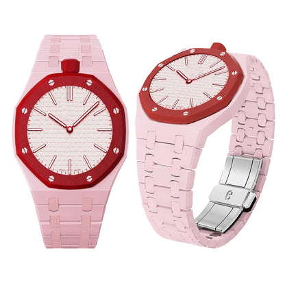 Étui et bracelet en céramique biocéramique 2 en 1 pour montres de poche Swatch x AP Royal pop, kit de modification pour transformer en montre-bracelet