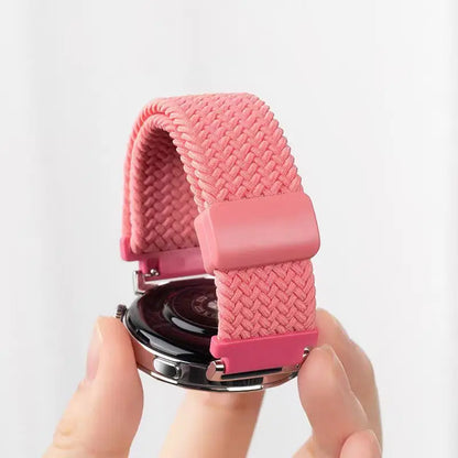 Cinturino magnetico in nylon da 18/20/22mm, 1 pezzo, per Samsung Watch4/5/6/7 Huawei GT4/GT3/Watch 4/Amazfit GTR4/stratos/Garmin Venu/Fenix 7
