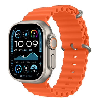 Bracelet Ocean pour Apple Watch Ultra 3 2, 49mm 46mm 44mm 40mm 45mm 41mm 42mm, Correa Bracelet iWatch Series 11 10 9 SE 8 7 6 5 4