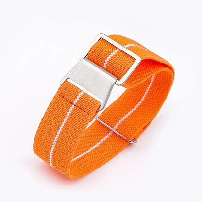 18mm 20mm 22mm 24mm Parachute élastique en Nylon Bracelet de montre hommes Sport de plein air militaire ceinture de sécurité Bracelet accessoires