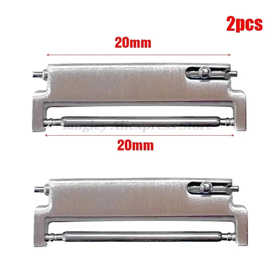 1 paio di adattatori per cinturini: da 18 mm a 20 mm, 22 mm, da 20 mm a 18/20/22 mm, da 22 mm a 22 mm, connettori a perno a sgancio rapido, accessori per cinturini.