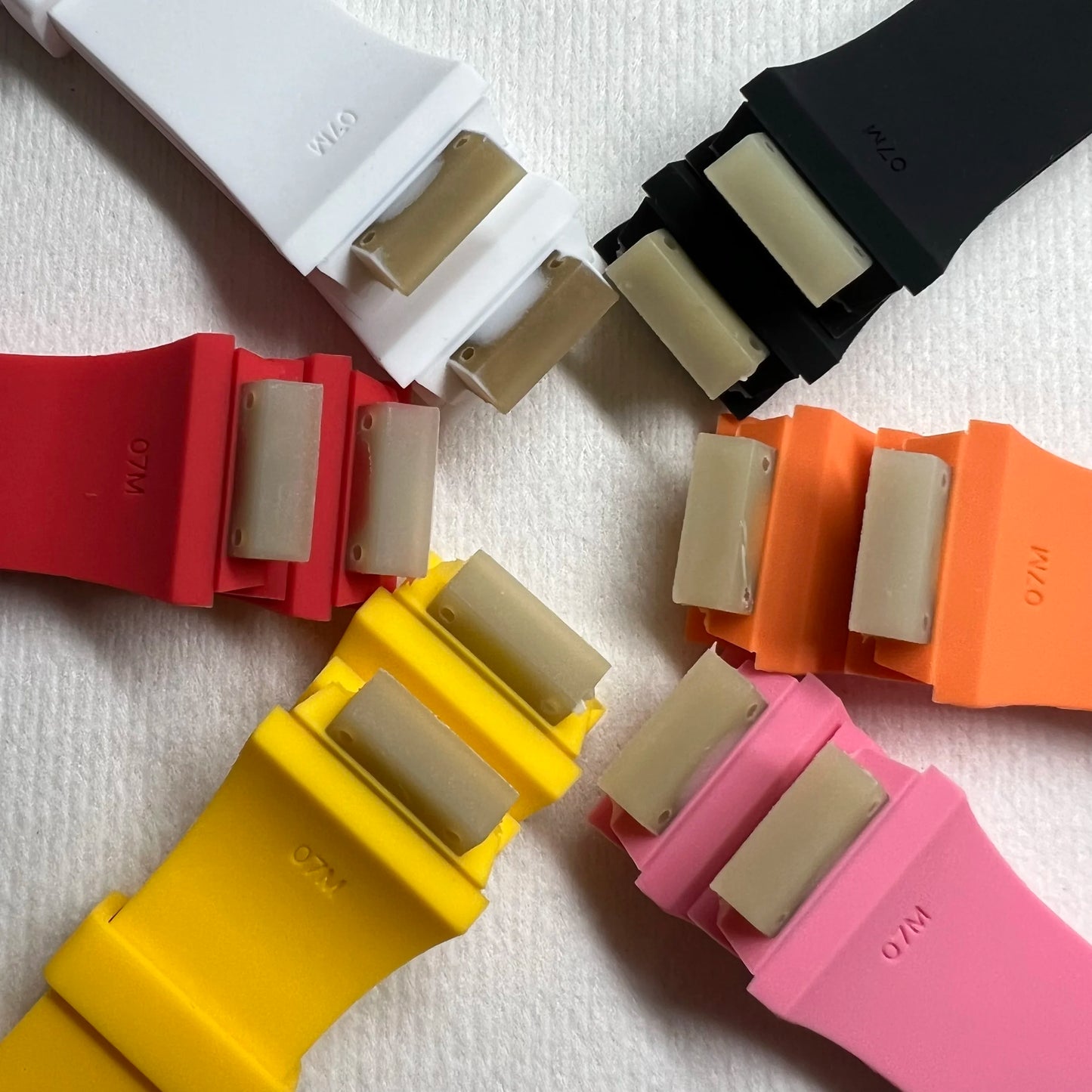 Cinturino per orologio in caucciù di alta qualità per orologio Richard Mille RM007-01/02, 22x14mm