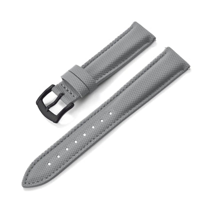 Bracelet de montre en tissu Nylon et Cuir - Universel