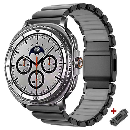 Metal Bracelet for Samsung Galaxy Watch 8 40mm 44mm 8 Classic 46mm, Magnetic Buckle Strap for Galaxy Watch 7 Ultra 2025 47mm
