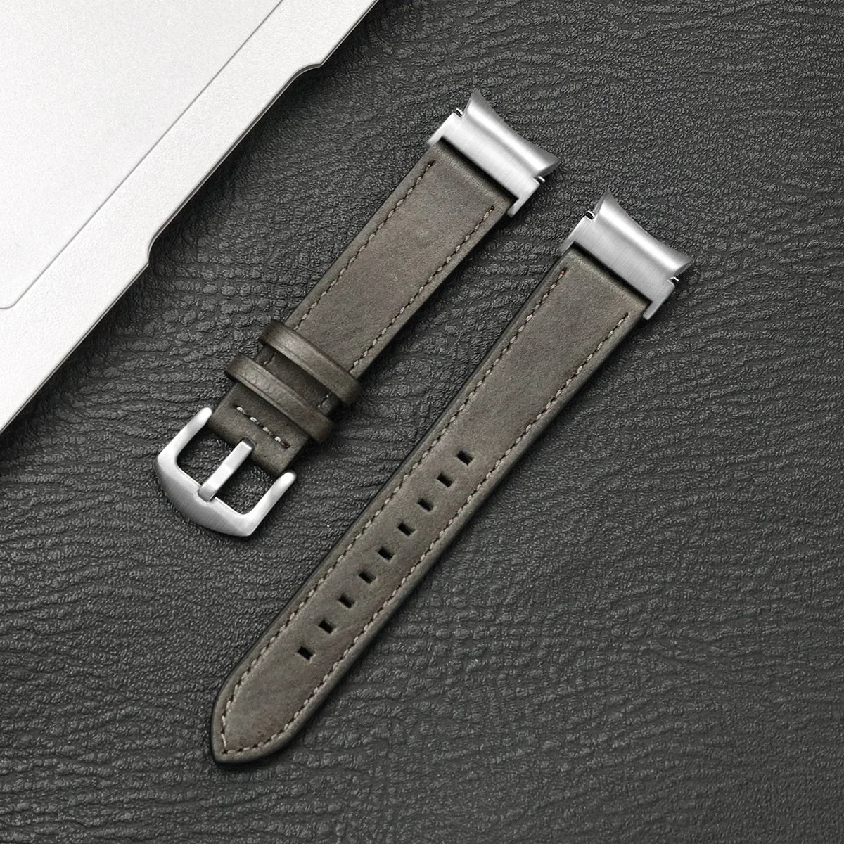 Bracelet en cuir sans écart pour Samsung Galaxy Watch 7 6 5 4 40mm 44mm 6 classique 43mm 47mm Bracelet de montre pour Galaxy Watch 5Pro 45mm
