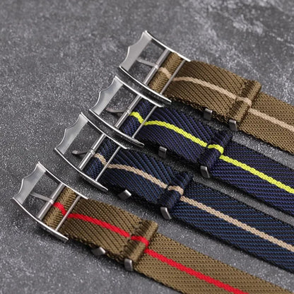 Cinturino per orologio in nylon di alta qualità per Rolex per cinturino militare dell'esercito Tudor per cinturino in tela Seiko cinturino sportivo da uomo 20mm 22mm