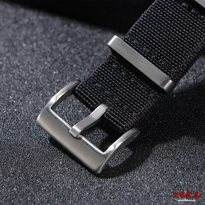 18/20/22mm Elastic Woven Nylon Watch Strap, Universal Breathable Comfortable Band for Omega Seiko IWC