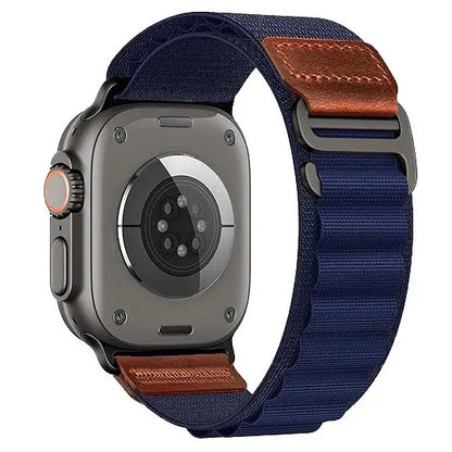 Bracelet en cuir Alpine Loop pour Apple Watch Ultra Series 11 10 9 8 7 6 5 SE