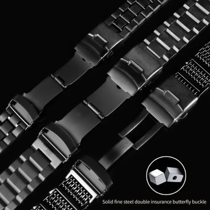 Cinturino da uomo in acciaio inossidabile per orologio Casio G-SHOCK GWG-1000-1A/A3/1A1 GB/GG, nero, sportivo, impermeabile, accessori