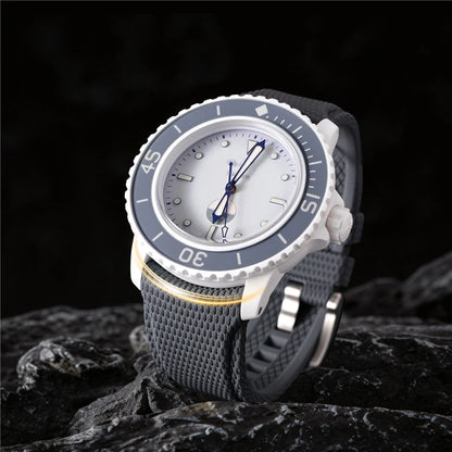 Bracelet de montre en caoutchouc fluoré 20 mm 21 mm 22 mm, extrémités courbées, attache rapide, universel pour homme, bracelet de montre FKM pour Omega, Rolex, Seiko