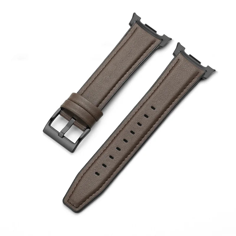 Leather Strap for Samsung Galaxy Watch 8 40 44mm /8 Classic 46mm, Sports Strap for Galaxy Ultra 2026 9 47mm, Professional Style