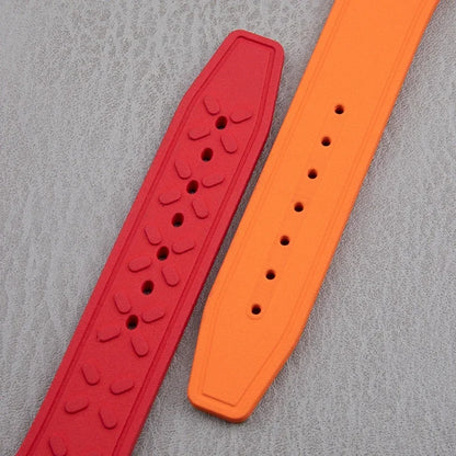 Universal Accessories, FKM Fluoro Rubber Watch Strap for IWC, Strap for Big Pilot Portofino TOP GUN, Dustproof Strap 20/21/22mm