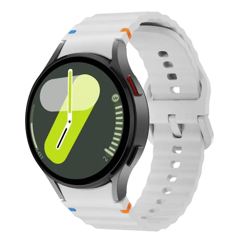 Original Silicone Strap for Samsung Galaxy Watch 7 44mm 40mm FE, Galaxy Watch 4 6 Classic 5 Pro, Band 43mm 47mm 45mm