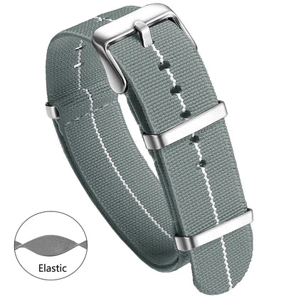 Bracelet de montre en Nylon 20mm 22mm bracelets de montre confortables boucle militaire lavable Blet pour hommes bracelets de montre
