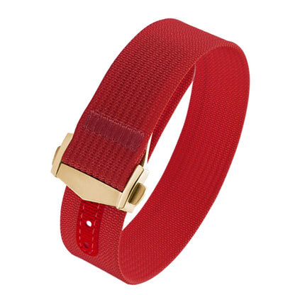 Canvas and Nylon Watch Strap, 18-20-22mm, for Omega X Swatch MoonSwatch for Seiko Men Women Sport, Waterproof, Folding Buckle