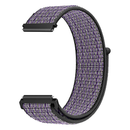 Bracelet à boucle en Nylon pour Amazfit Bip 6/5/GTS 4/3/2/2e/Mini/GTR 42mm/47mm/GTR 4/3 Pro Sport, 20mm/22mm, 2 bandes