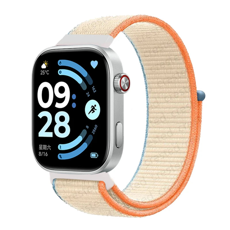 Bracelet de remplacement en nylon respirant pour Redmi Watch 6 5 4, accessoires de sport, sangle Correa pour la série Redmi Watch