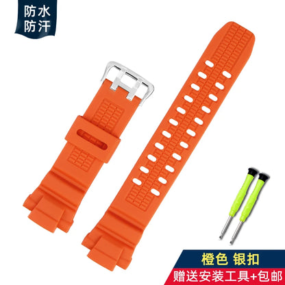 Bracciale per orologio in silicone per Casio G-SHOCK serie Aviation 5121 GW-3000B/2500/2000B/BD GW-3500B, cinturino sportivo da uomo, accessori per orologi