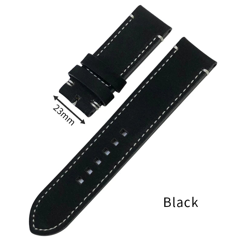 Men's Genuine Cowhide Leather Watch Strap, 22mm 23mm, for Tudor Black Bay Black Bay Bronze Brown, Vintage, Handmade, Calfskin Leather