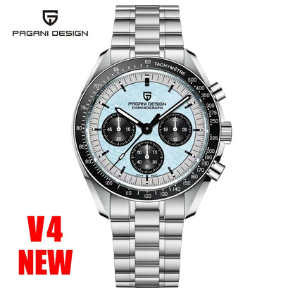 Orologio da uomo Moon 40mm con cronografo al quarzo - PAGANI DS N Tribute CK2998 Retro Sport
