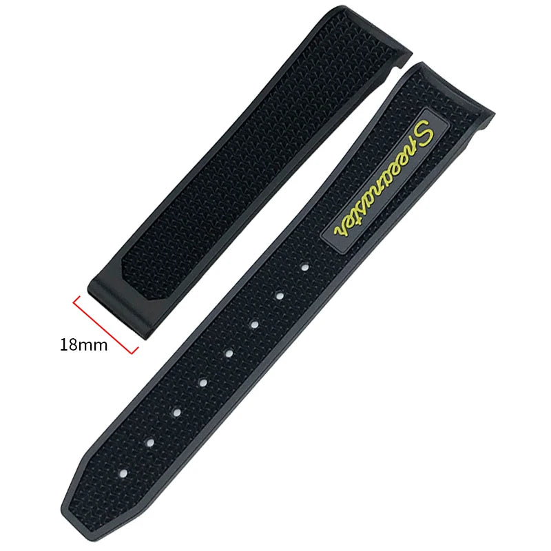 Uhrenarmband aus Naturkautschuk für Herren, Uhrenarmband für Omega Speedmaster Seam84300, weiches Silikon, Moonwatch S, 20 mm, 19 mm, 21 mm, 22 mm, 18 mm