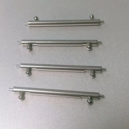 4 pièces de 1.8mm d'épaisseur Double extrémité à dégagement rapide Bracelet de montre Bracelet barre à ressort Bracelet lien broche