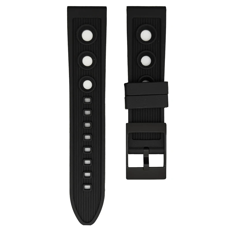 Bracelet de montre en caoutchouc naturel et silicone, 20mm 22mm, pour Breitling HéRITAGE Superocean Avenger Navitimer, bracelet de montre de sport souple, outils