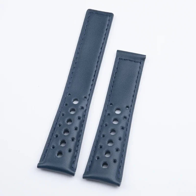 Bracelet de montre en cuir de veau souple et respirant, 22mm, pour TAG HEUER, MONACO CARRERA, accessoires généraux
