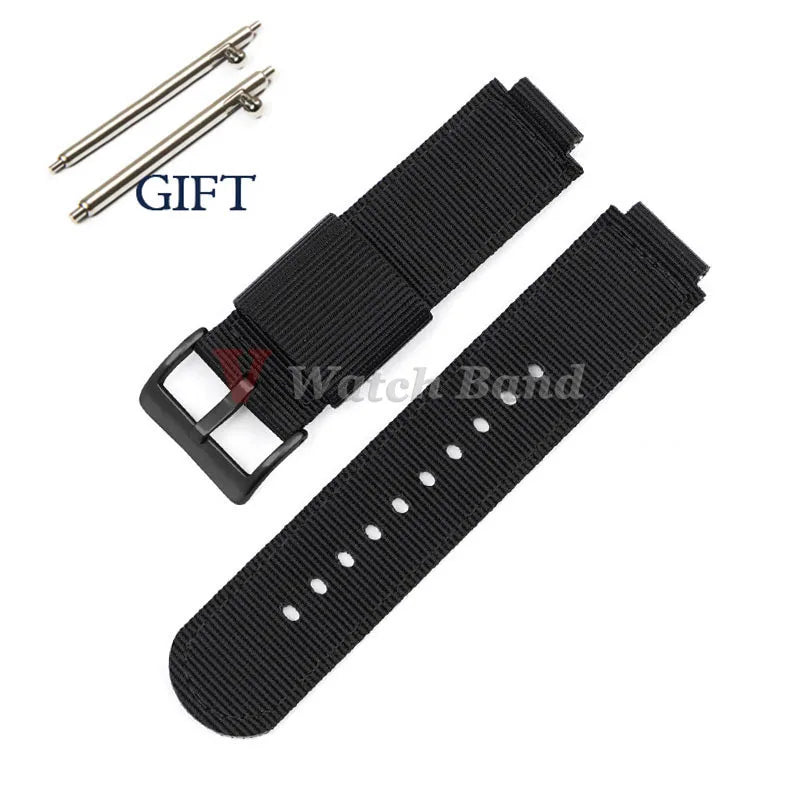 Nylon Strap for Casio F91W AE-1200 1300 F-108 SGW-300/400/500 W-800H, Quick Release Canvas Watch Band, Men's Accessories, 16mm 18mm