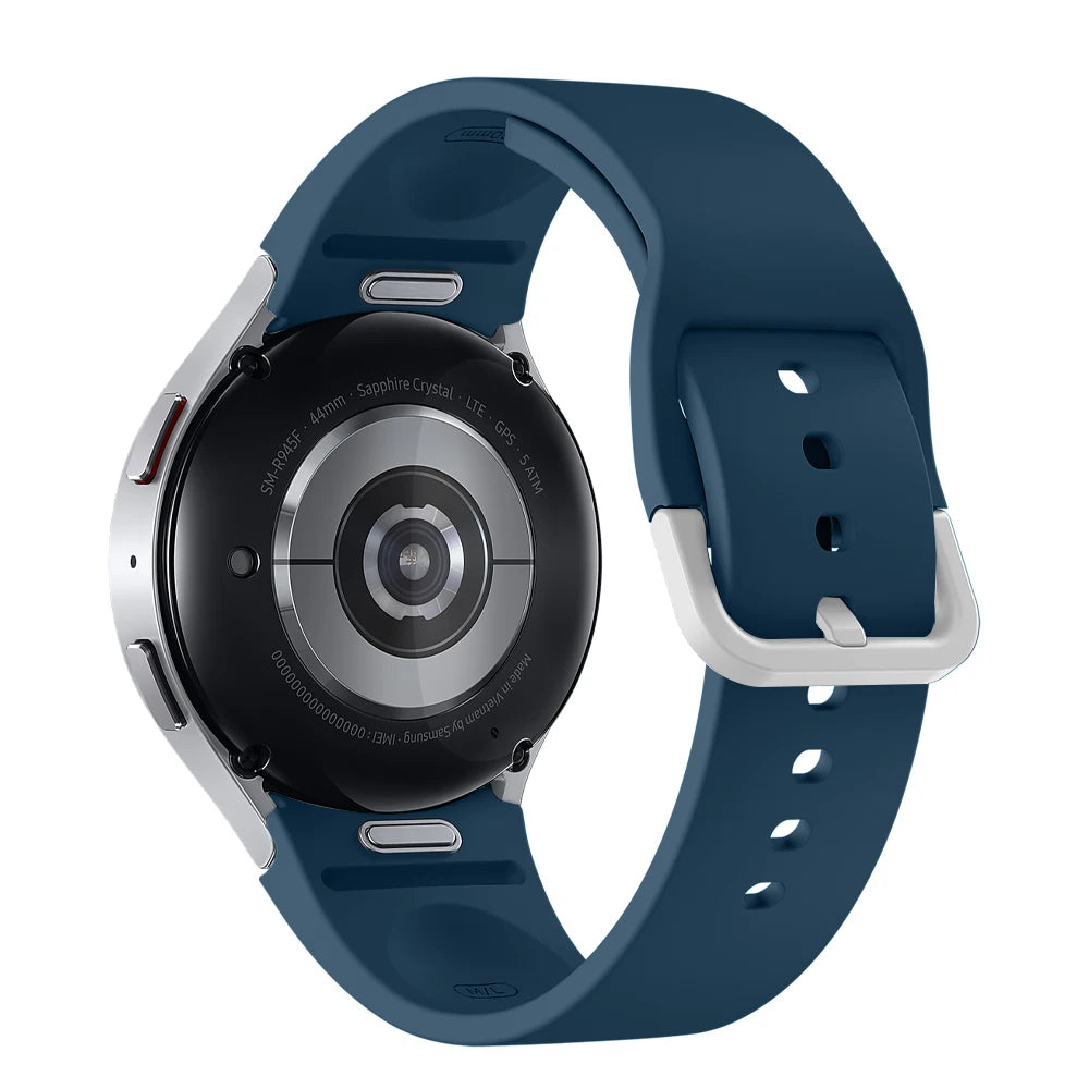 Bracelet d'origine pour Samsung Galaxy Watch 7 6 5 4 FE 44mm 40mm/Pro 45mm Bracelet de Sport en Silicone correa watch6 Bracelet classique 43 47mm