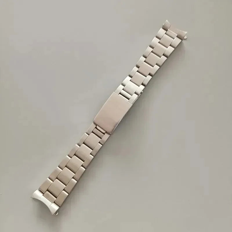 Vintage Oyster watch bracelet suitable for Rolex watches, 316L brushed stainless steel watch bracelets, 18mm, 19mm, 20mm
