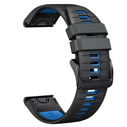 Bracelet de montre en silicone 22 mm 26 mm pour Garmin Fenix 8Pro 7 7X 6X Pro 5X Plus Epix Gen2 Enduro 3 2, bracelet souple à libération rapide QuickFit