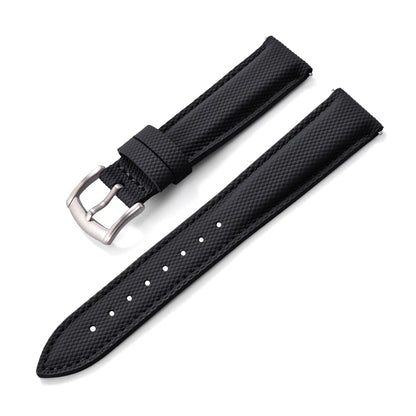 New Sailcloth Coated Sport Watch Strap 18/19/20/22mm Quick Release Waterproof Wristband for Huawei/Samsung Smartwatch Accessories