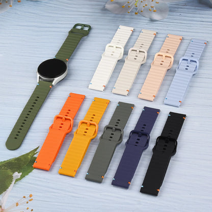 20/22mm Music Watchband for Garmin Forerunner 265 165 245 255 645, for Garmin Vivoactive 3 4 5/Venu 3 sq 2 Plus/Approach S12