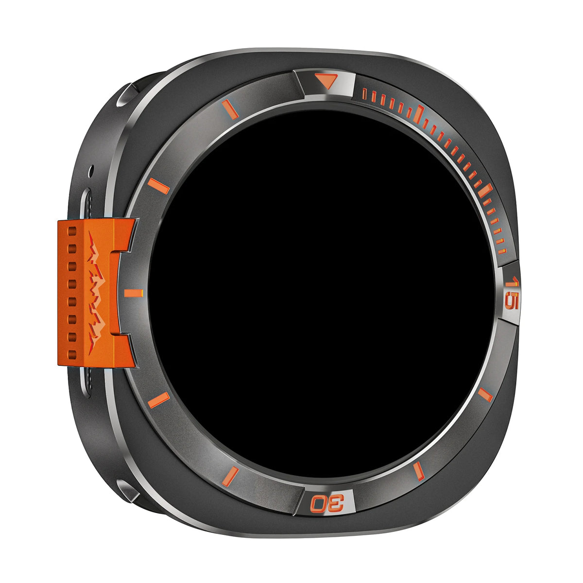 Funda protectora integral de metal para reloj Samsung Ultra de 47 mm, motivo de montaña, ideal para deportes de aventura al aire libre