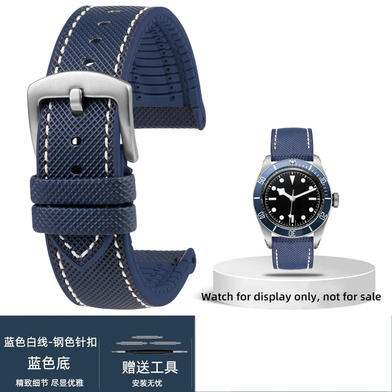 Per Casio Swordfish MDV-106 Marlin MDV106 Cinturino MDV107 MTPVD01 Cinturino in gomma Ghost Water 5374 Cinturino 22mm Cinturino sportivo