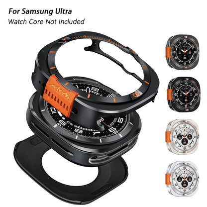 Étui de protection en alliage d'aluminium pour Samsung Galaxy Watch Ultra 8 47mm, accessoires de protection d'écran pour SAMSUNG ULTRA 2025