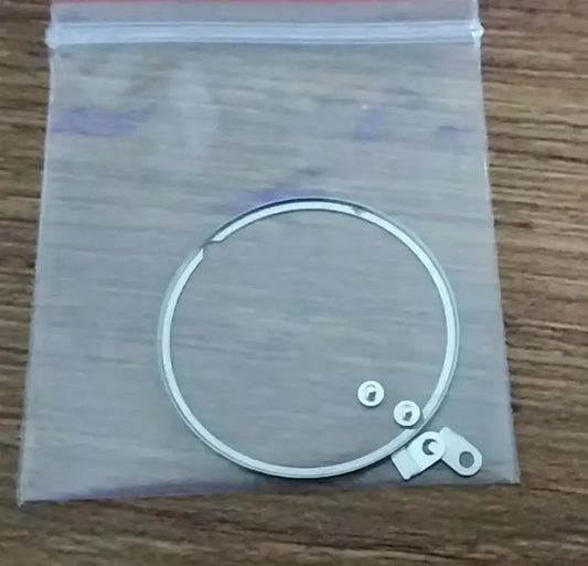 Bague d'espacement de mouvement en acier avec 2 vis et languettes de montage, pièce de rechange de réparation de montre, 2824, 2836, T2495