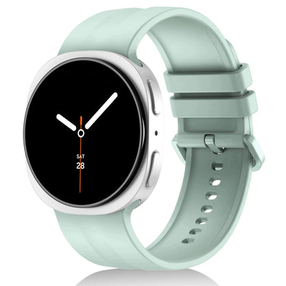 Original Silicone Strap for Samsung Galaxy Watch 9 8 44mm 40mm, Correa Band for Galaxy Watch 9 8 Classic 46mm, Accessories