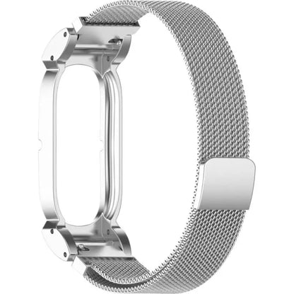 Milanese Loop + Case for Google Fitbit Air, Adjustable Breathable Sport Replacement Strap, Lightweight, for Men and Women