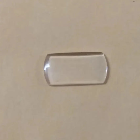 Rectangular Bubble Magnifier 10mm x 5mm for Watch Glass, Date Window, Crystal T2482