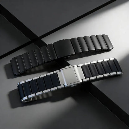 Metal Bracelet for Samsung Galaxy Watch 8 40mm 44mm 8 Classic 46mm, Magnetic Buckle Strap for Galaxy Watch 7 Ultra 2025 47mm